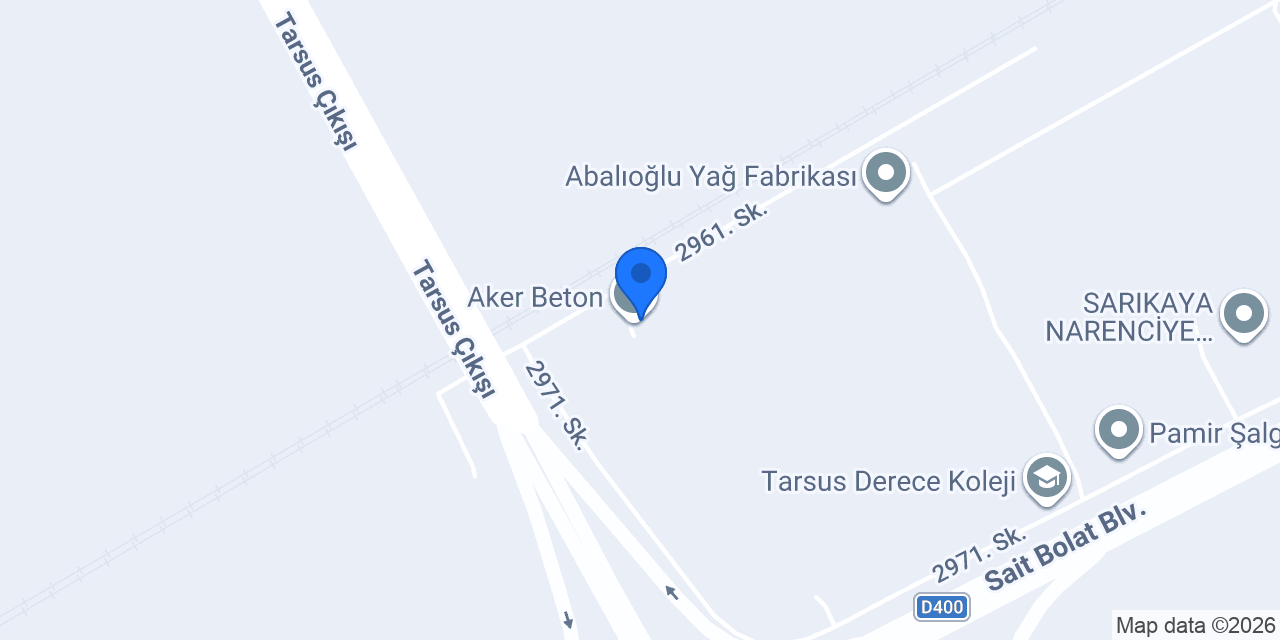 Aker Beton konumu