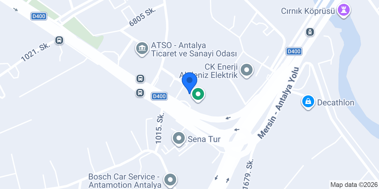 GÖKTÜRK TURİZM ANTALYA konumu