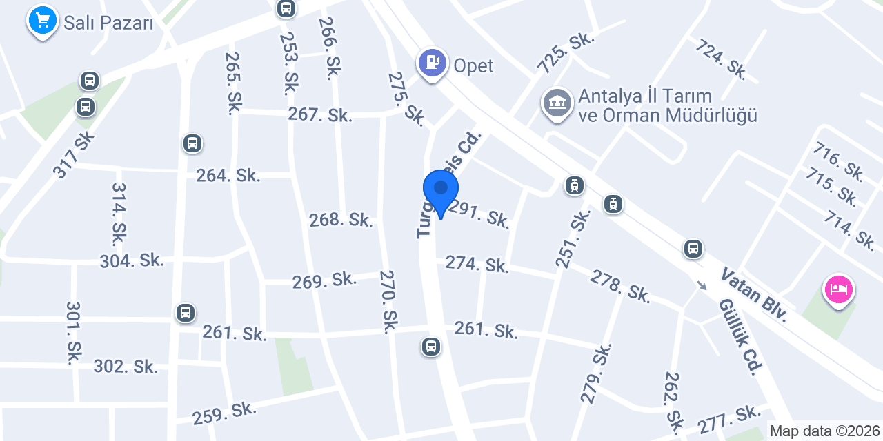Karadağ Otomotiv konumu