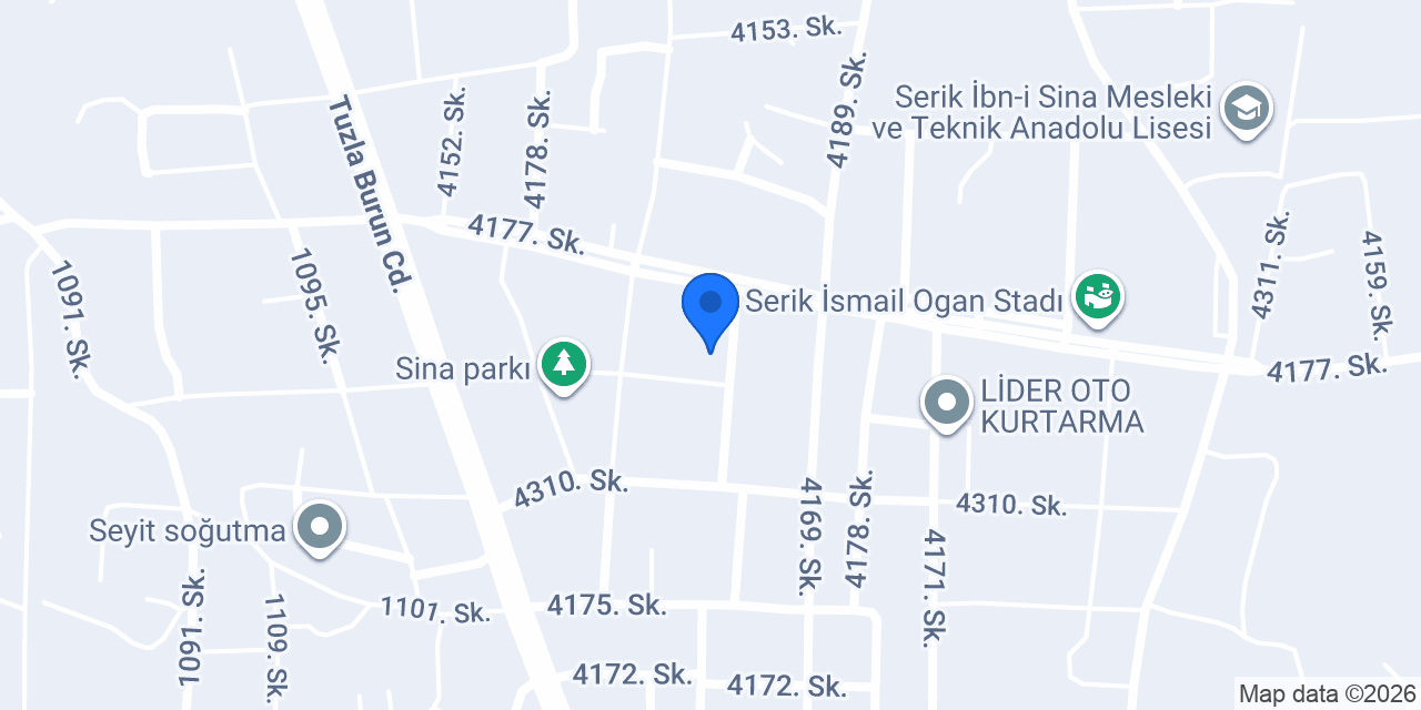 Akçaalan İlkokulu konumu