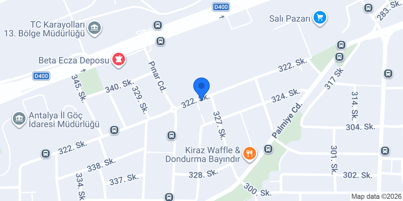 Şans veteriner kliniği konumu