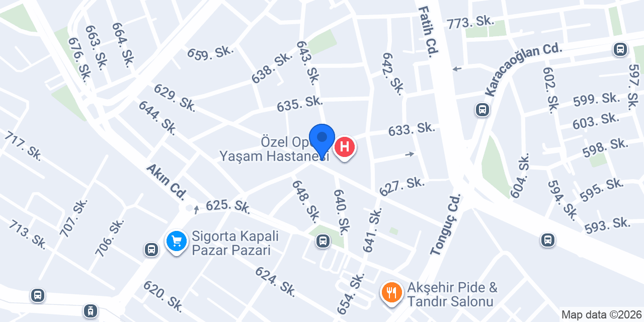 Yeni Işık Eczanesi konumu
