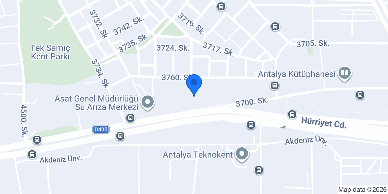 İtfaiye Dairesi Başkanlığı konumu
