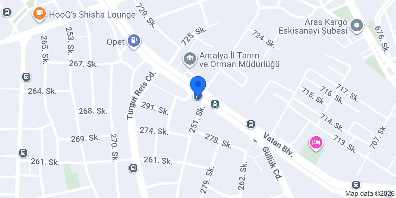 Çam Pide konumu