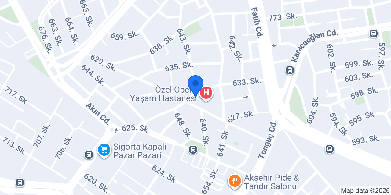 Kırmızı optik 2 Muratpaşa konumu