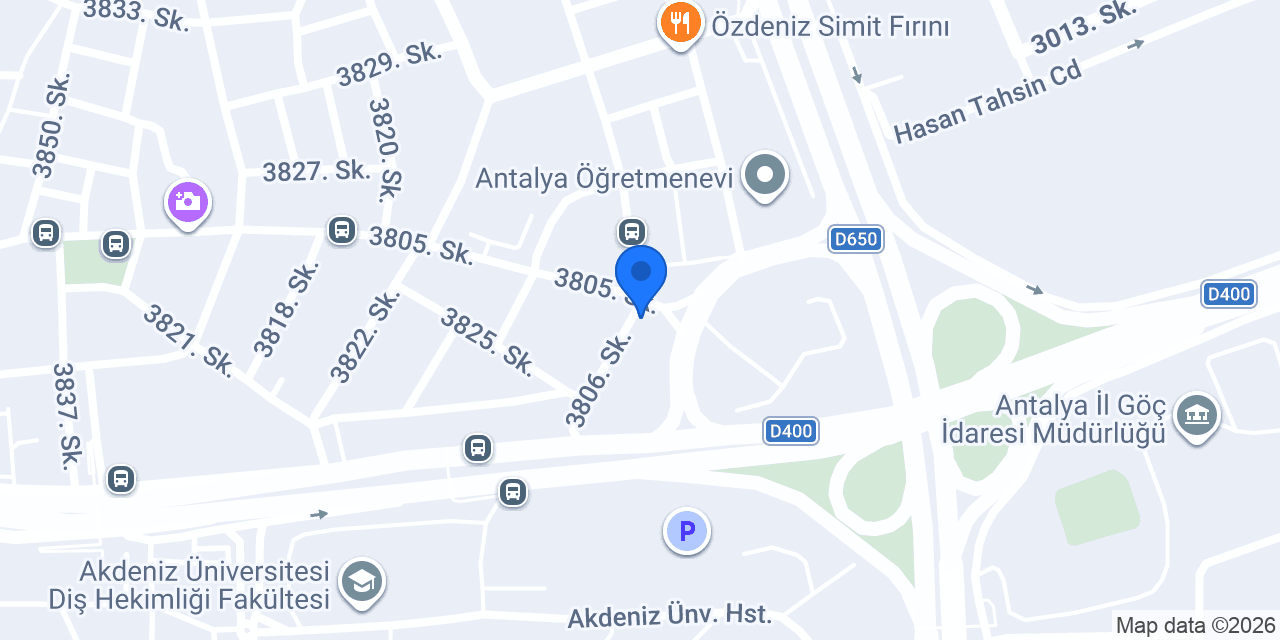 Antalya Elektrik Ve Su Tesisatı konumu