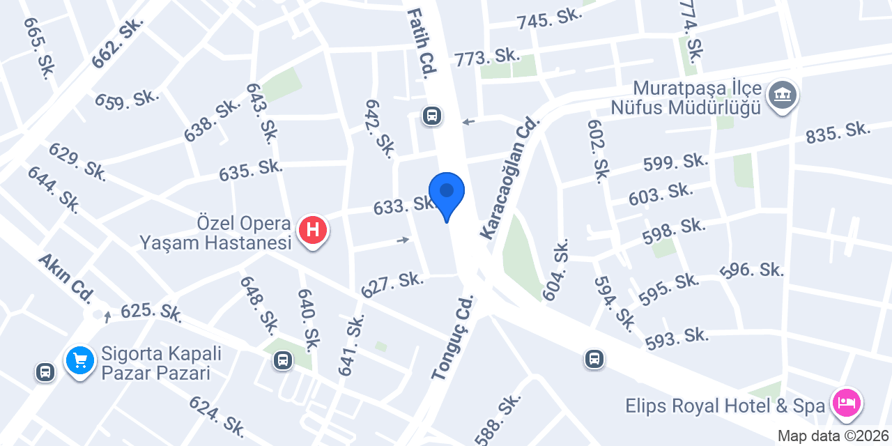 Opera Çiçek konumu