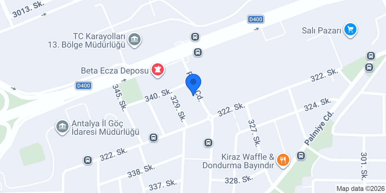 Lumina Çiçekçilik konumu