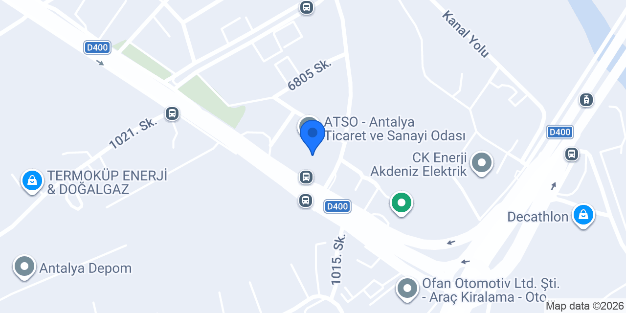 Antalya Tanıtım Vakfı konumu