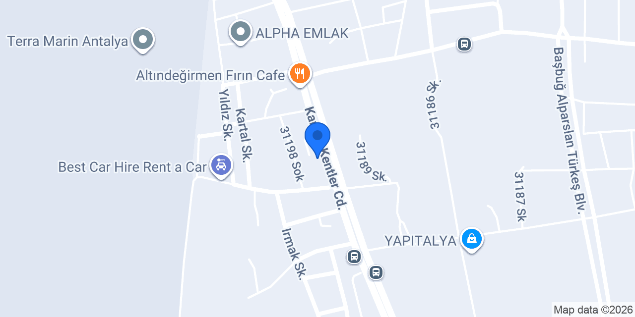 Tesla Rent A Car konumu