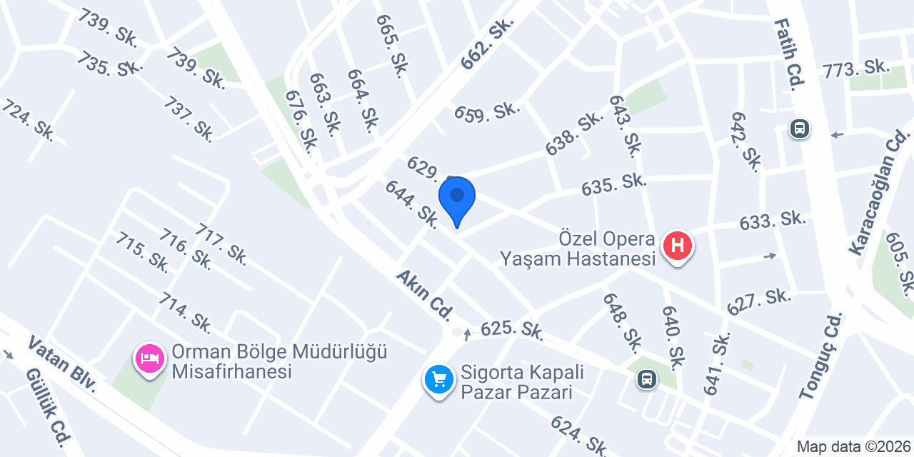 KABA DÖNER konumu