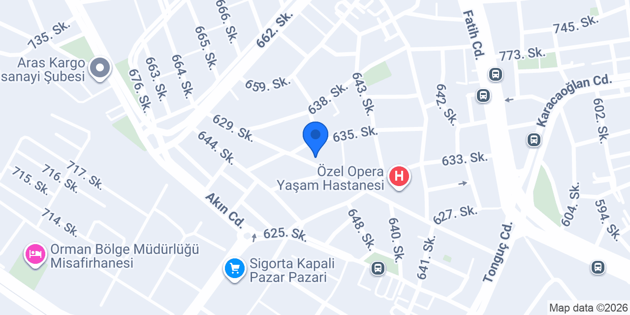Doğanlar Oto Galeri konumu