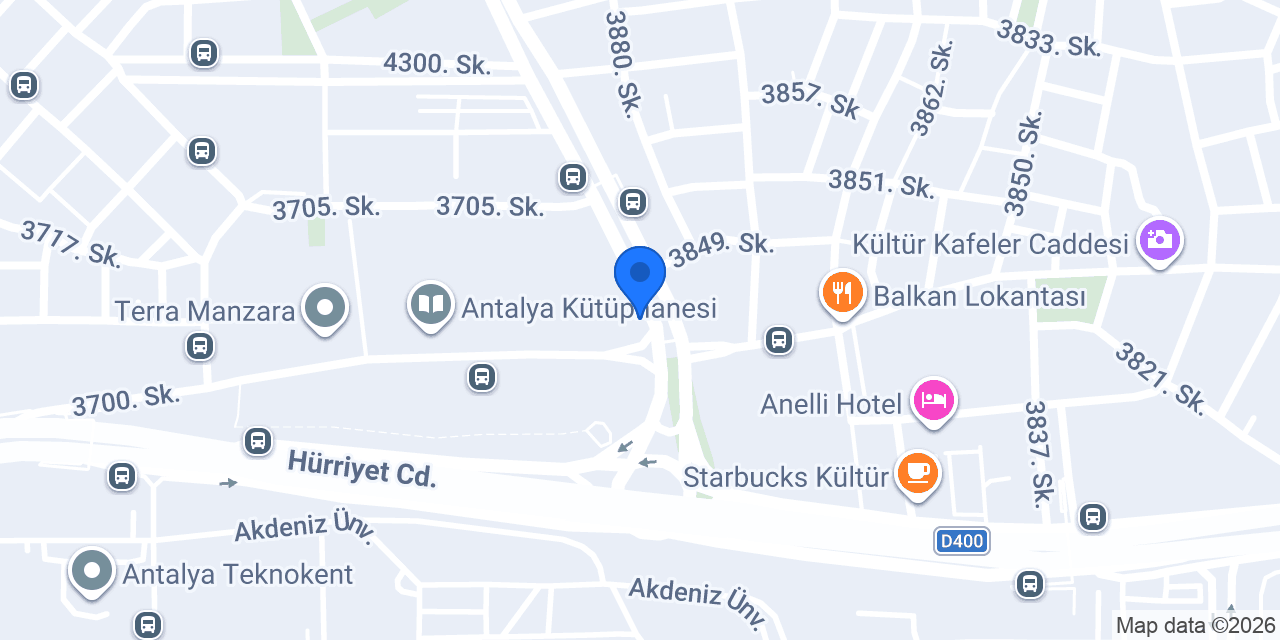 Chocolabs Antalya Kültür konumu