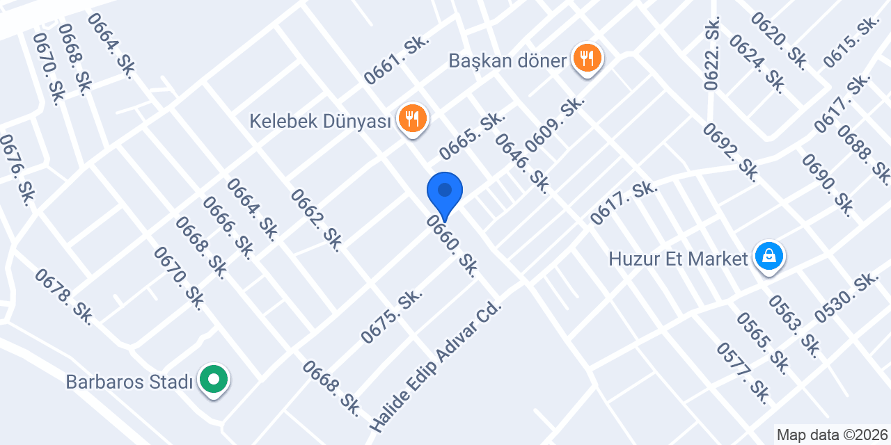 Çiçek Kasabı konumu