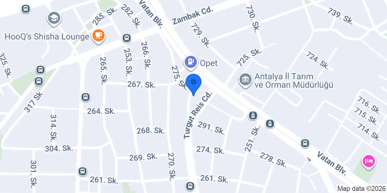 Arap Oto Lastik konumu