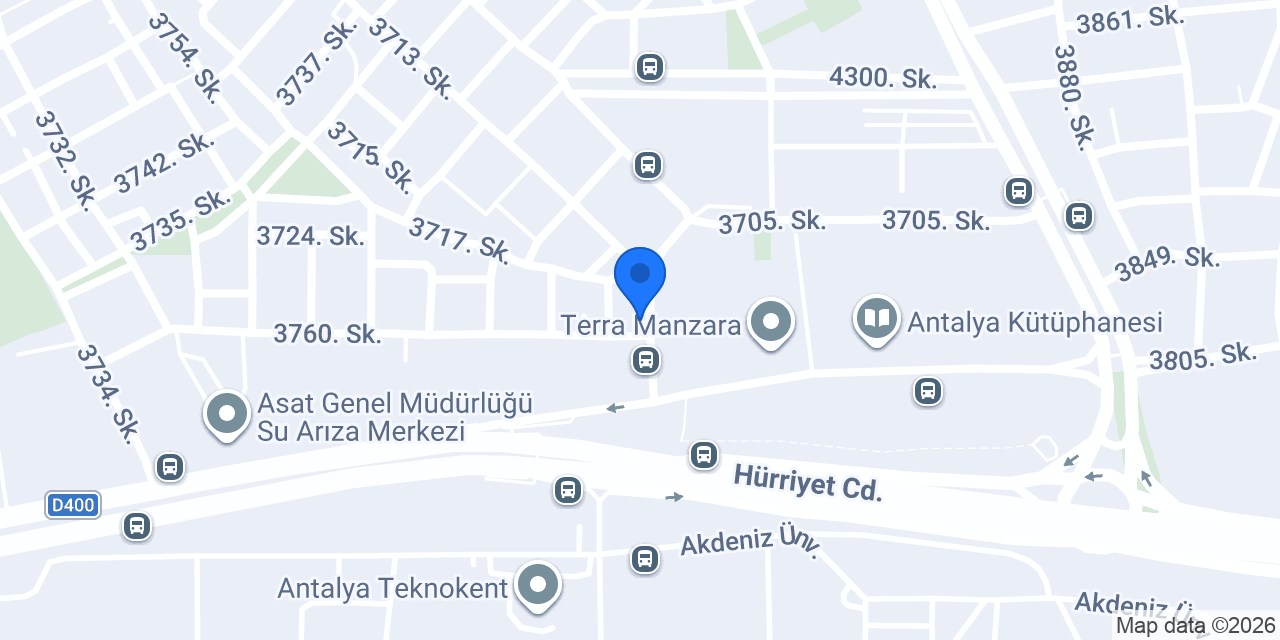 Güney Otel konumu