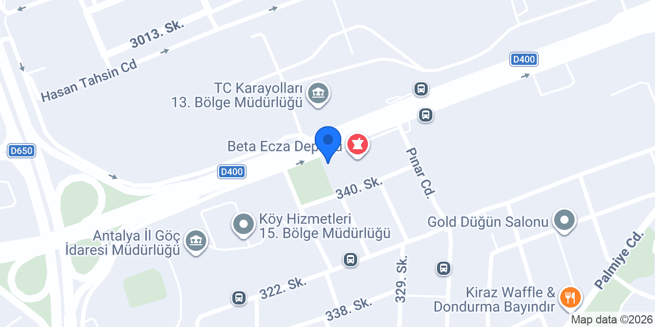 Kaleiçi Sigorta Ltd. Şti̇. konumu