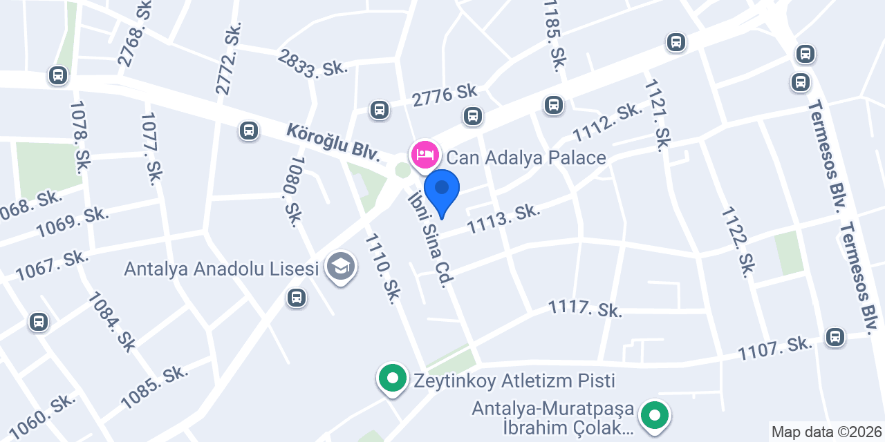 Antalya Çekici konumu