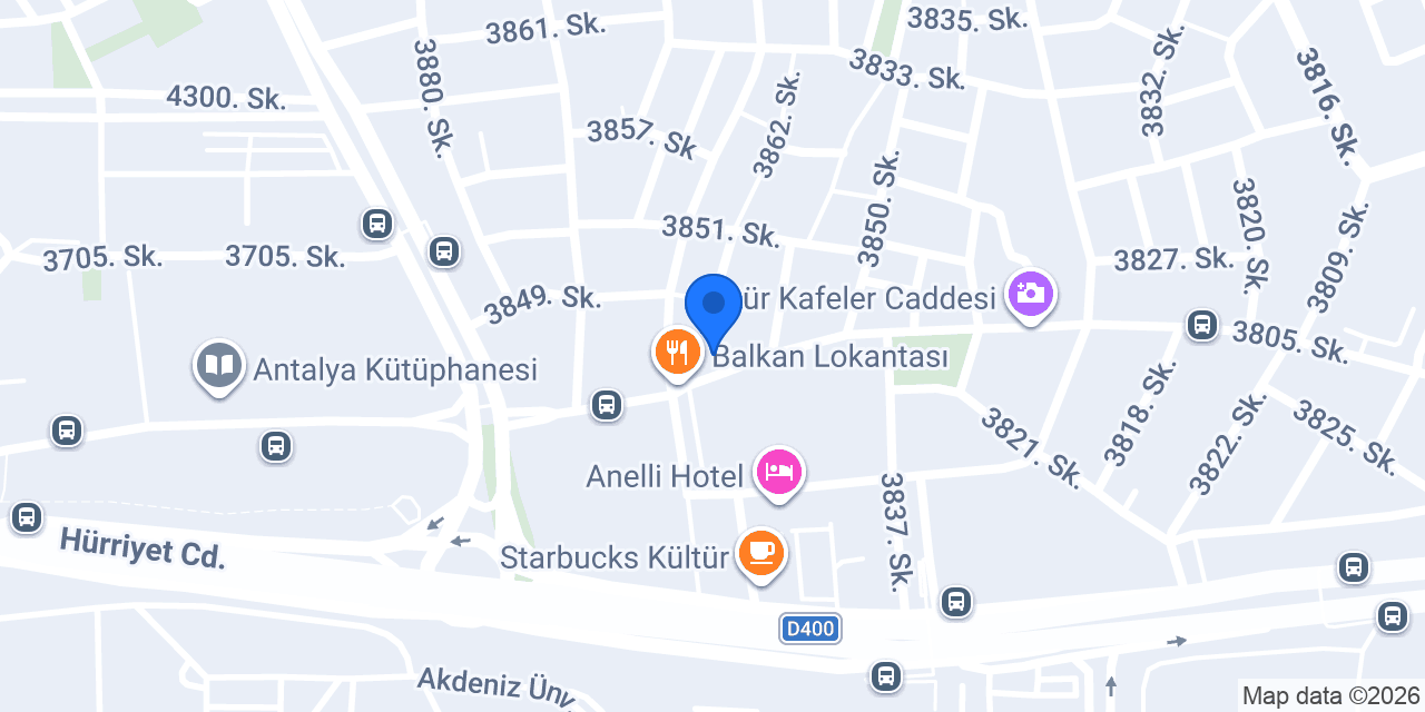 AKDENİZ SÜRÜCÜ KURSU konumu
