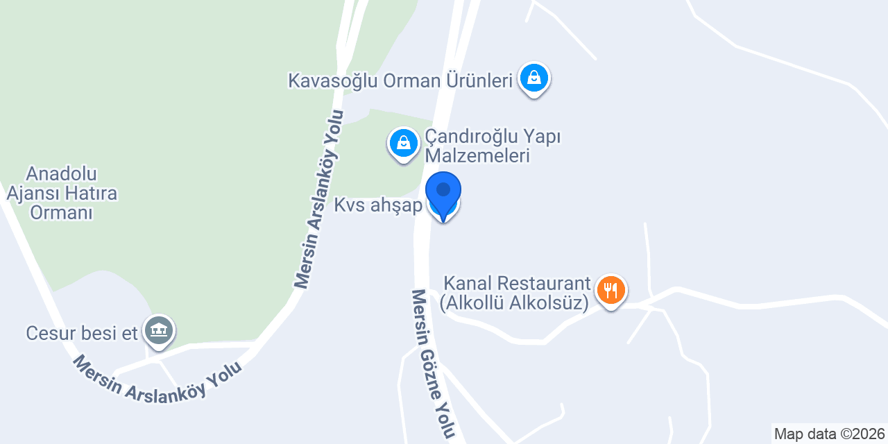 Kvs ahşap konumu