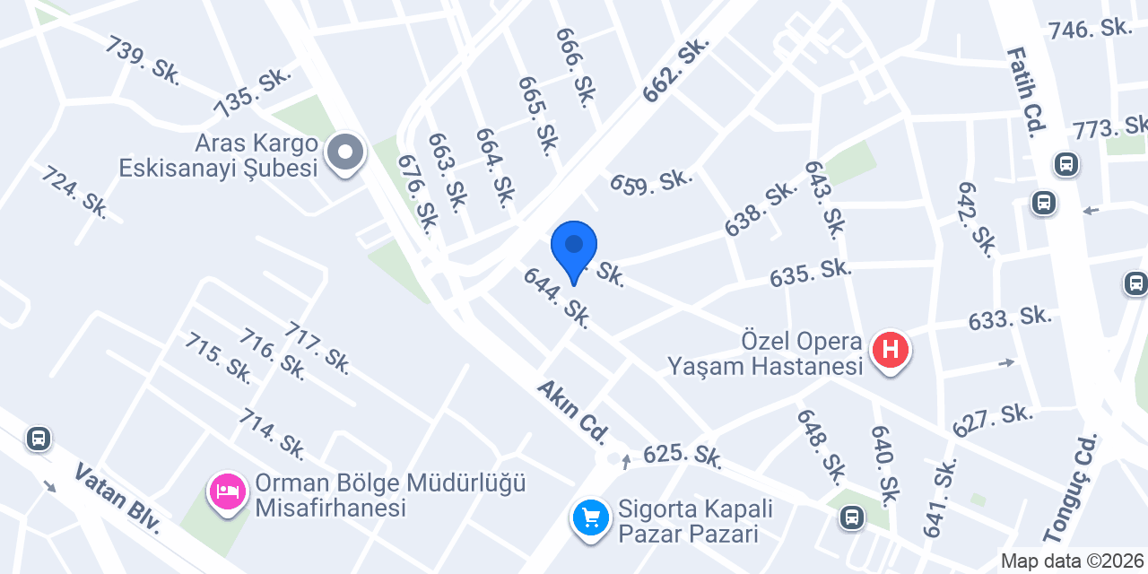 Olimpiyat Motor konumu