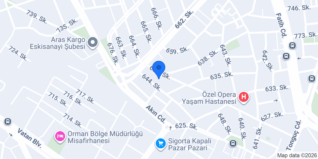 Antalya Elektronik Anahtar konumu