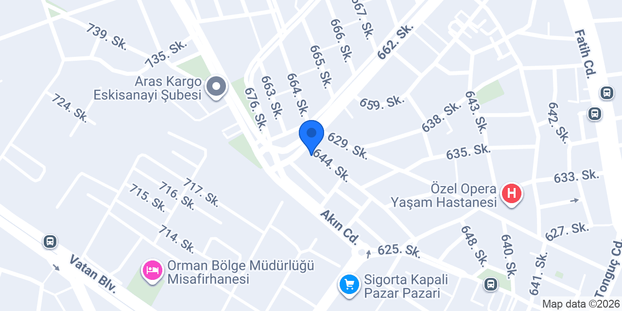 Minta Elektrik Antalya konumu