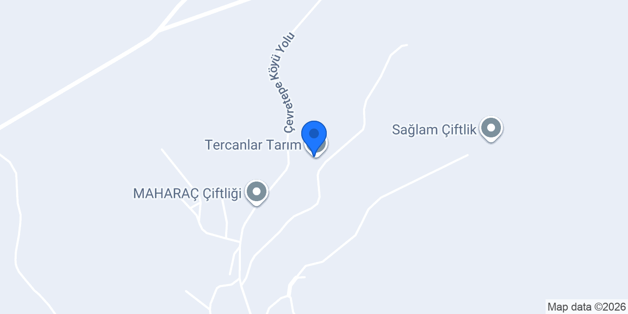 Tercanlar Tarım konumu