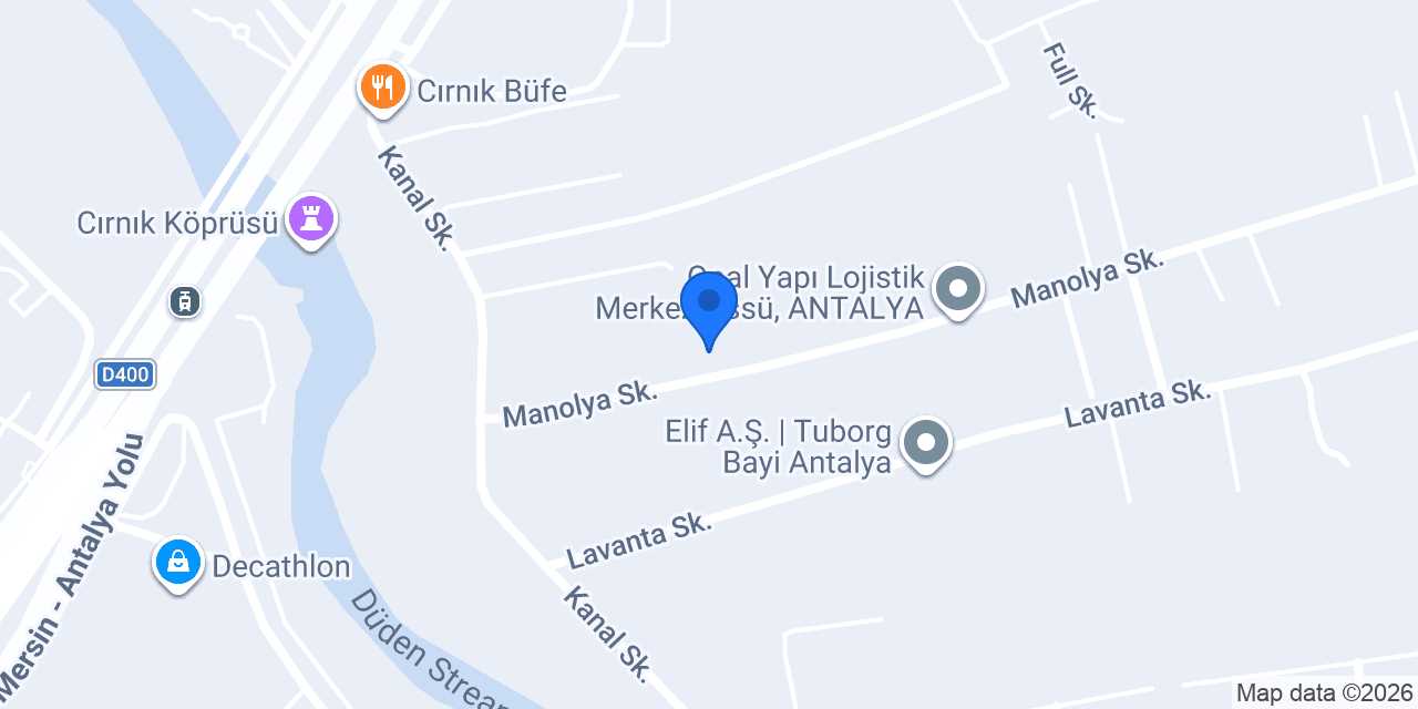 FHM Yapı Depo konumu