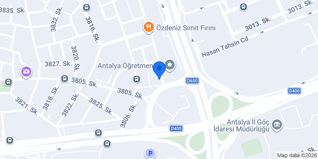 Mandalin Otel konumu