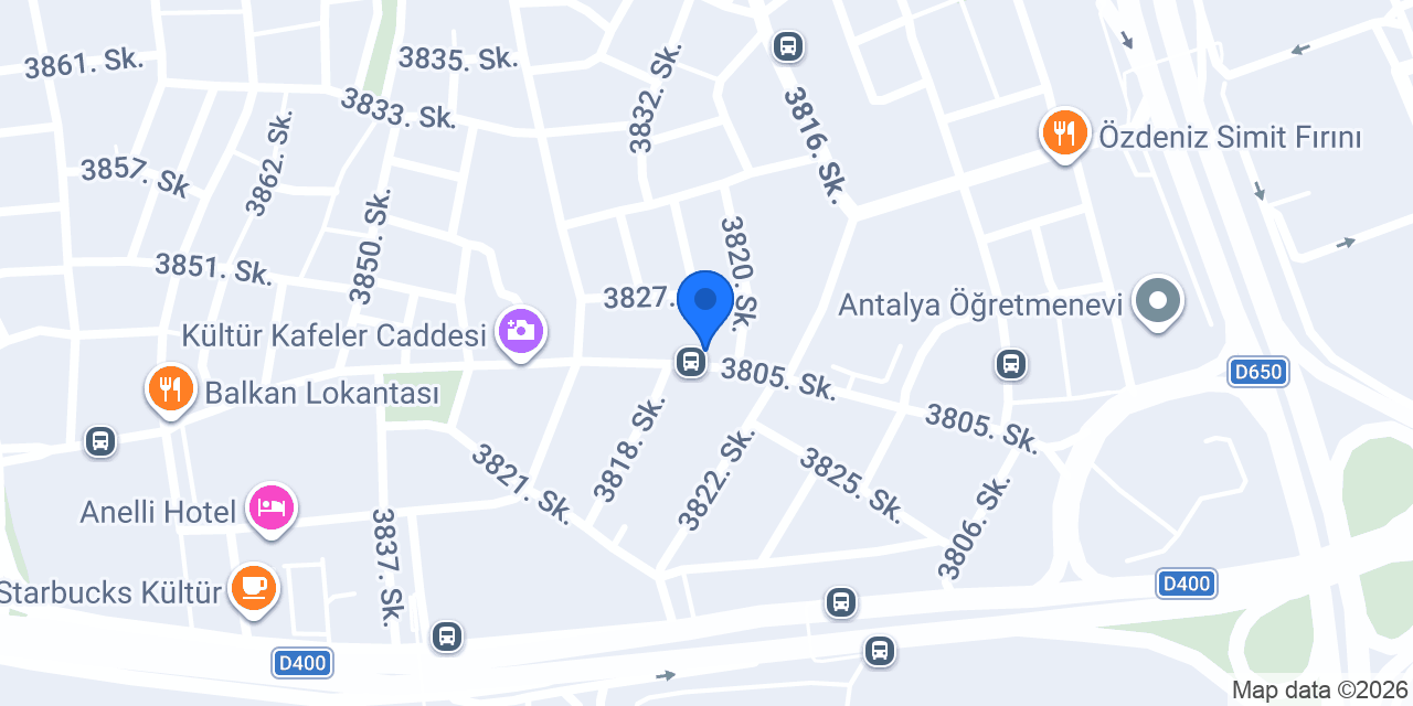 Aksoy Rent a Car konumu