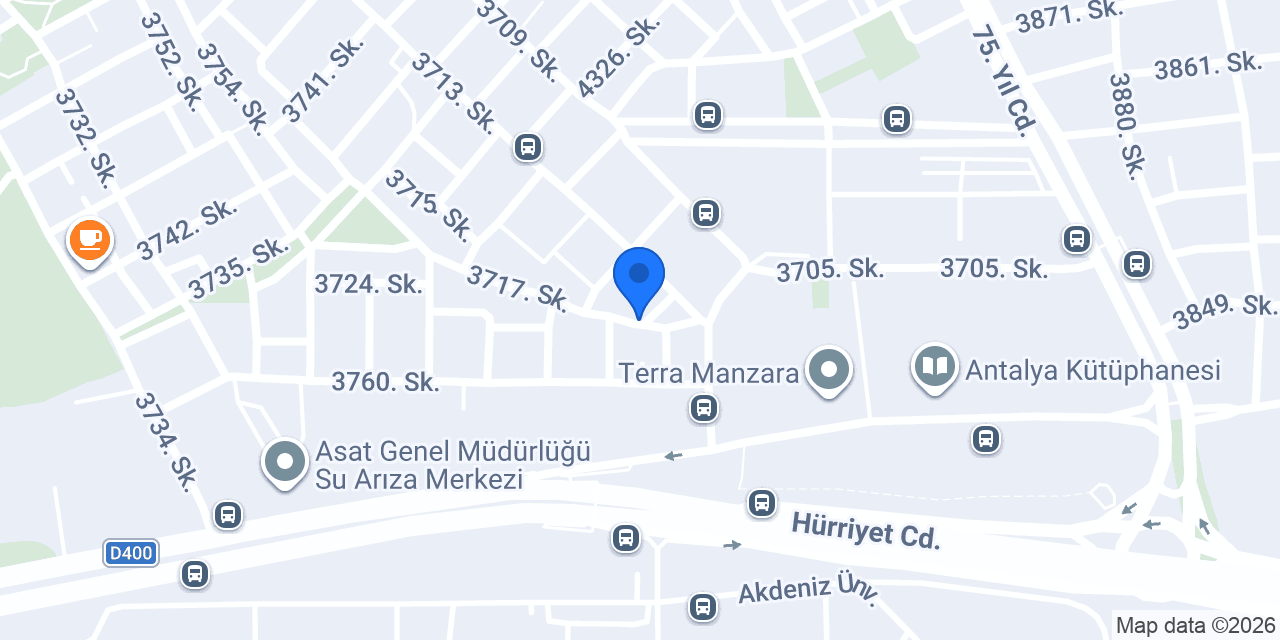 Adalya Endüstriyel Baca Temizliği konumu