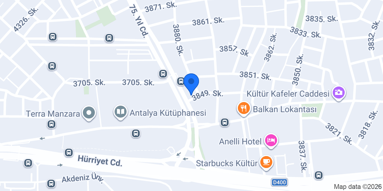 antalya global panjur konumu