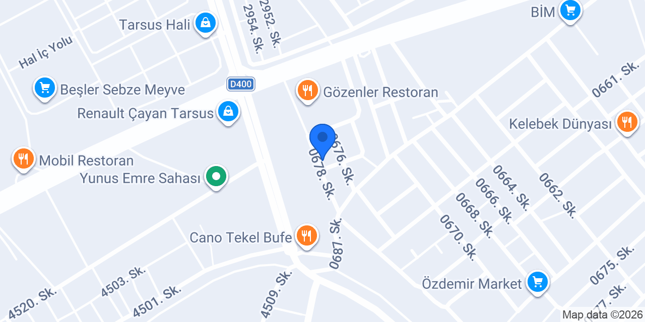 Mersin Sabır Buz Fabrikası konumu
