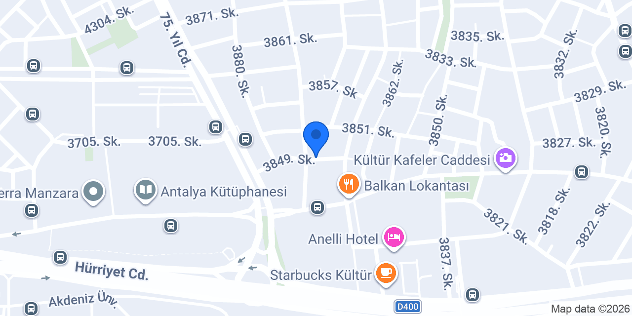 Direksiyon eğitmeni konumu