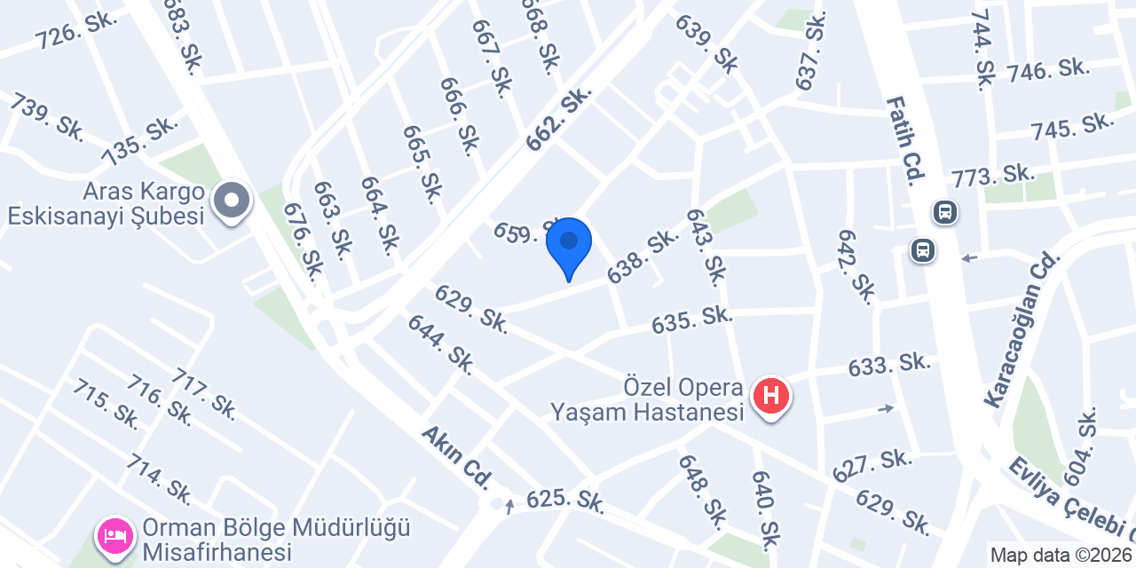 Detay Oto Elektronik konumu