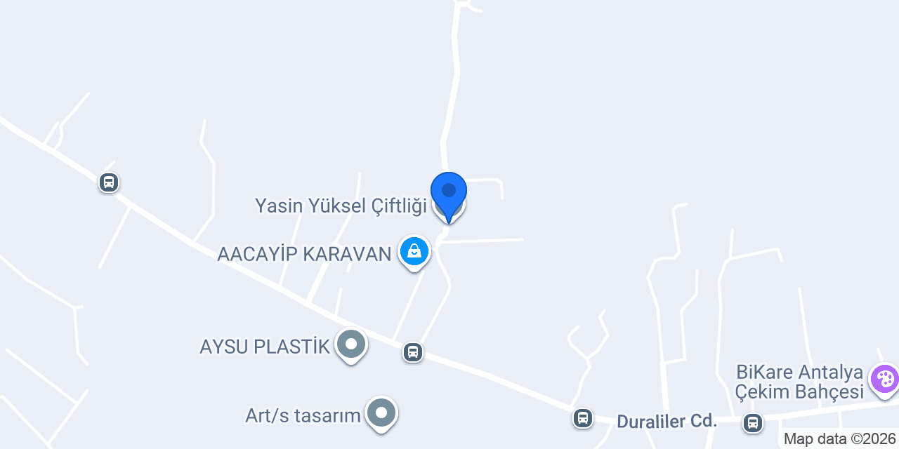 Yasin Yüksel Çiftliği konumu