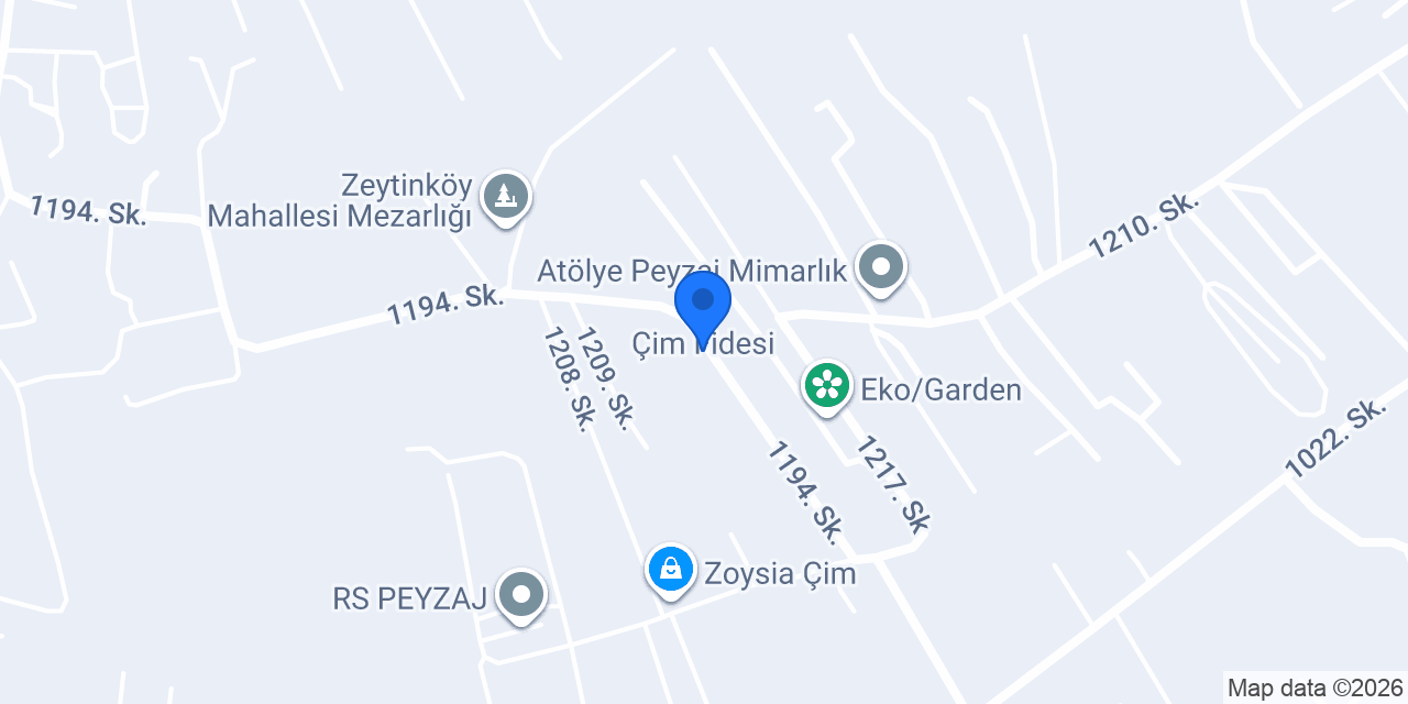 Çim Fidesi konumu