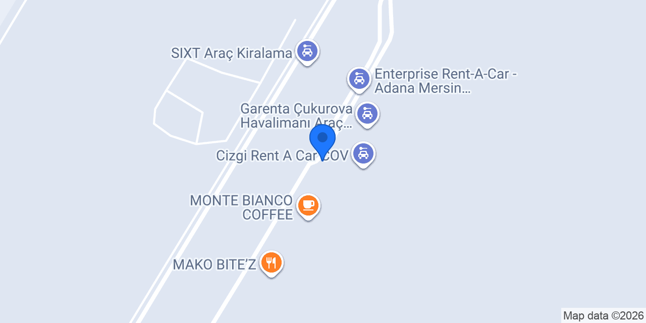 General Rent A Car konumu