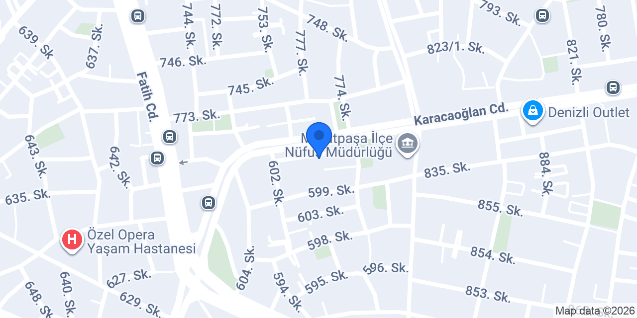 Yıldız Mühendislik konumu