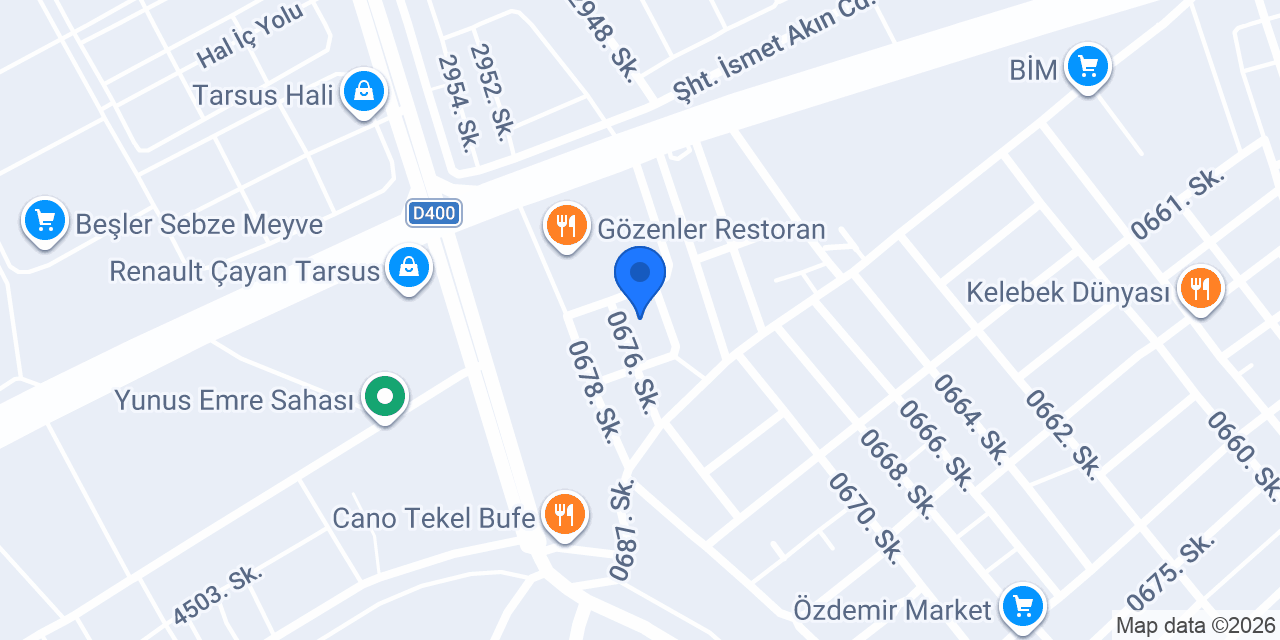 ERZA TARIM konumu