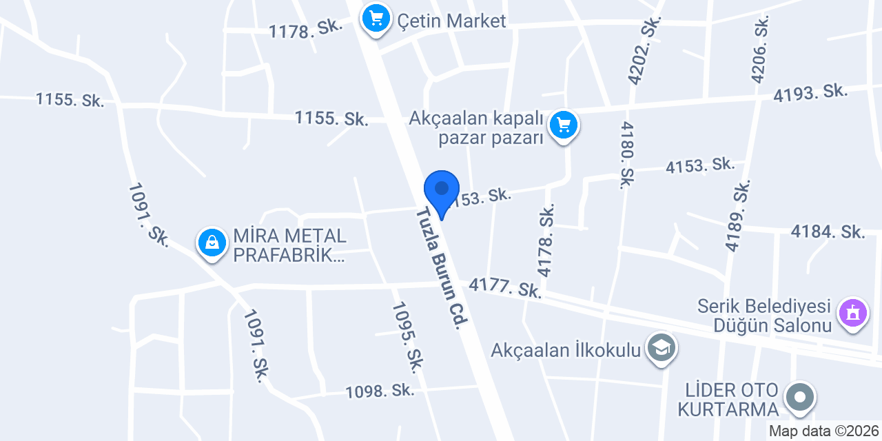 Üçler Granit & Mermer konumu