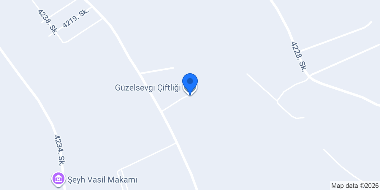 Güzelsevgi Çiftliği konumu