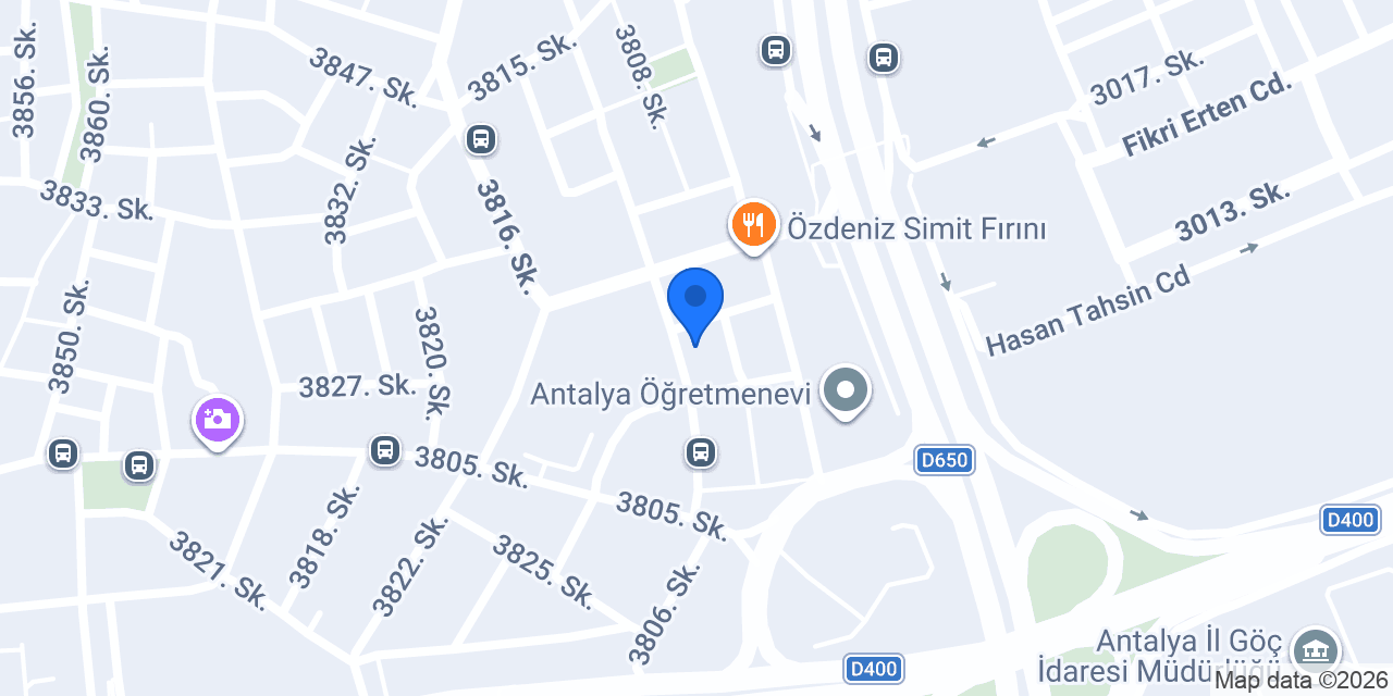 Ersoy Eczanesi konumu