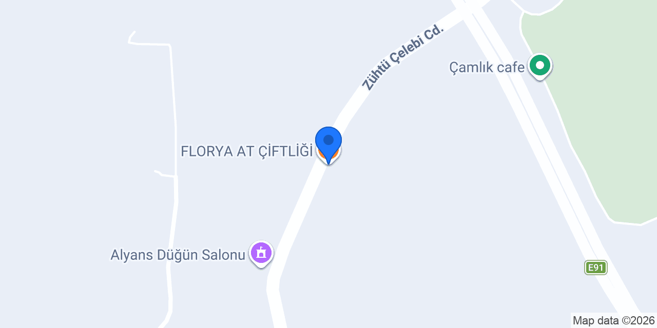 FLORYA AT ÇİFTLİĞİ konumu