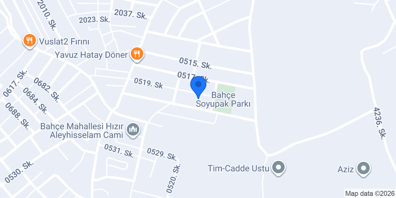 Çakır prefabrik ev tarsus konumu