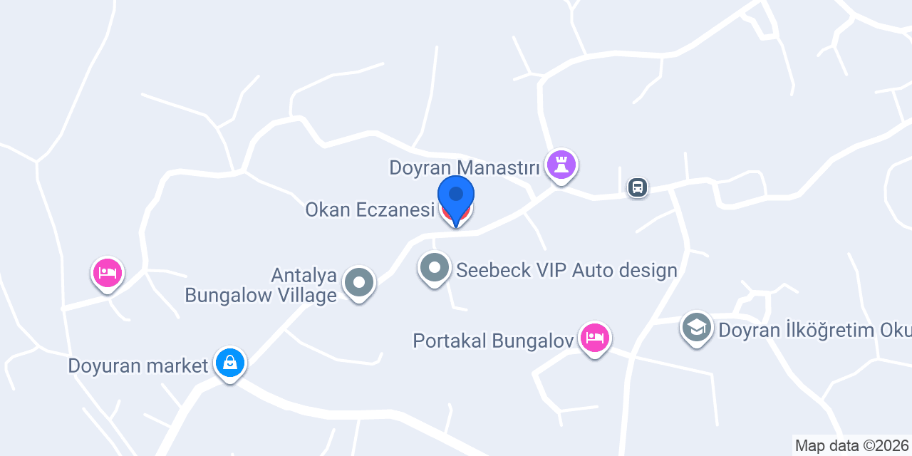Okan Eczanesi konumu