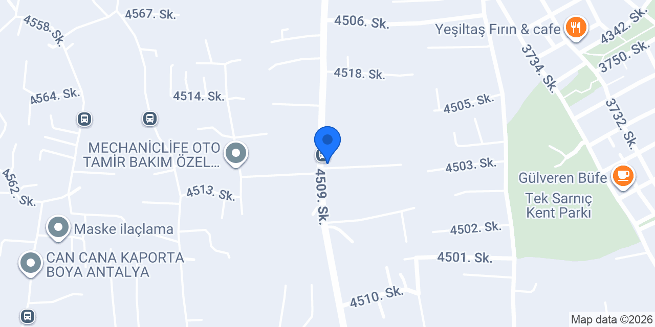 AK GARAGE BMW ÖZEL SERVİS konumu