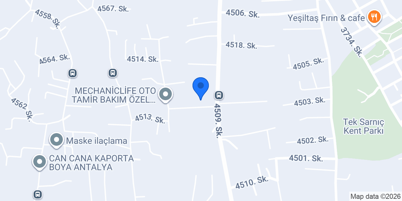 ŞİMŞEK CAM konumu