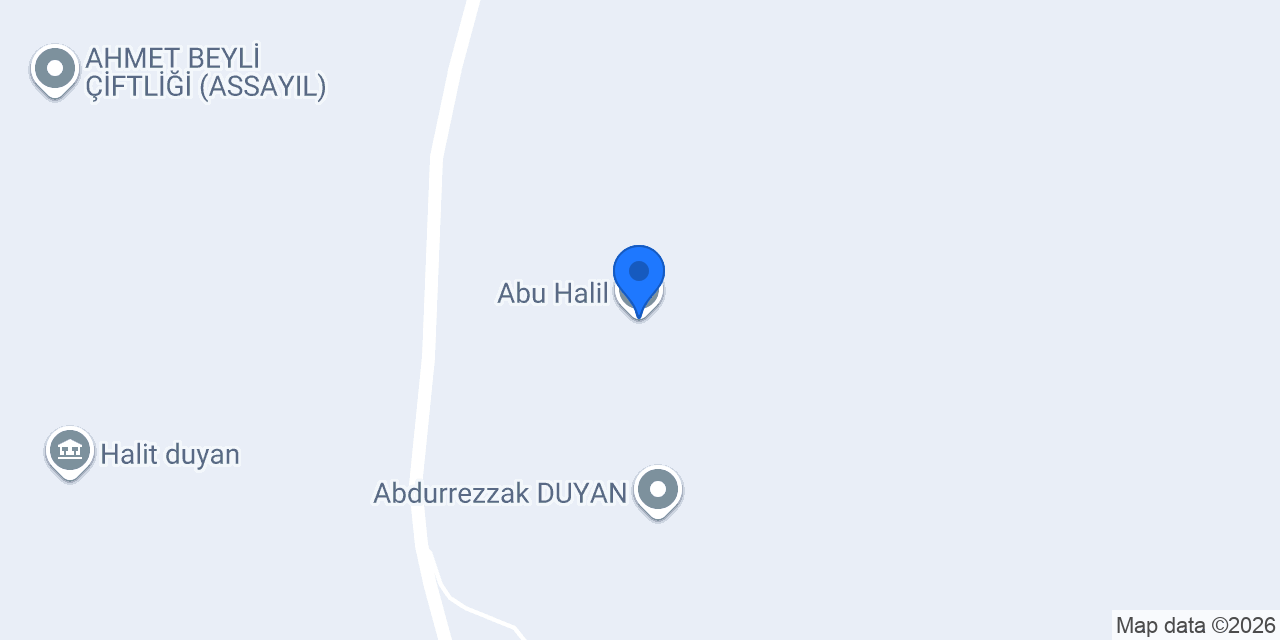Abu Halil konumu